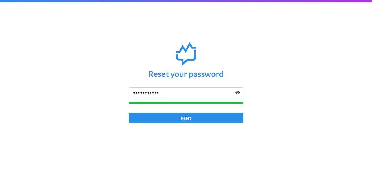 Enter A New Password